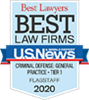 Logo Recognizing Griffen & Stevens's affiliation with US News Best Law Firms
